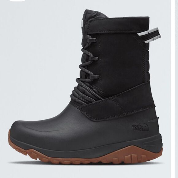 THE NORTH FACE Women's Yukiona Mid Boots Size 8 Black NEW IN BOX - Picture 1 of 14